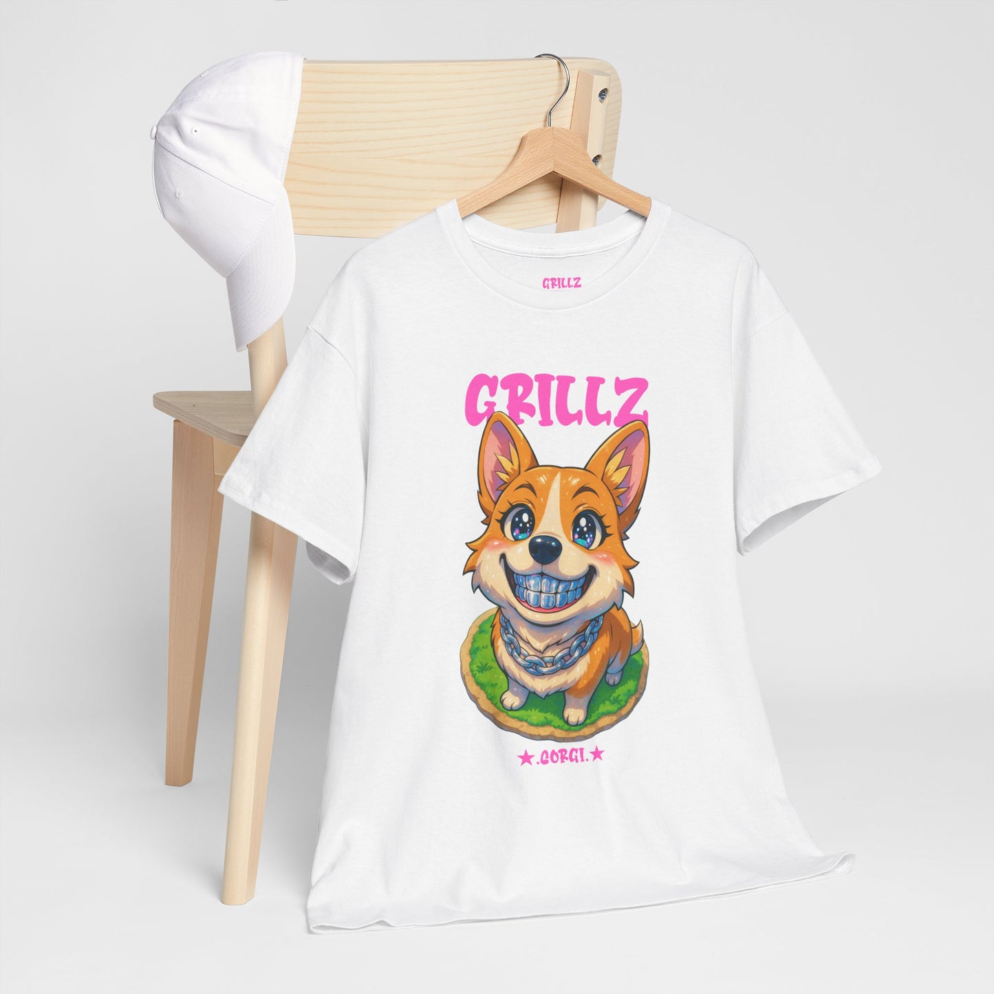 Corgi Dog "GRILLZ" Shirt