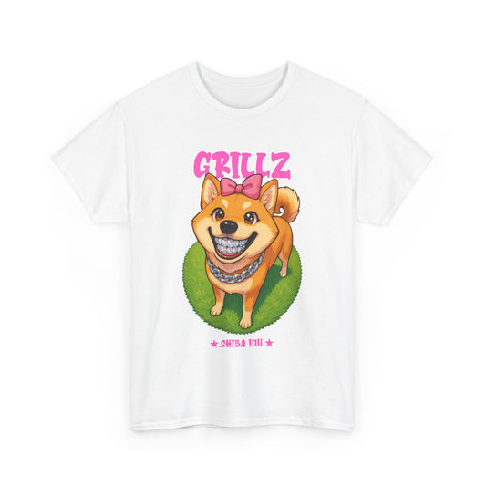 Shiba Inu Dog "GRILLZ" Shirt