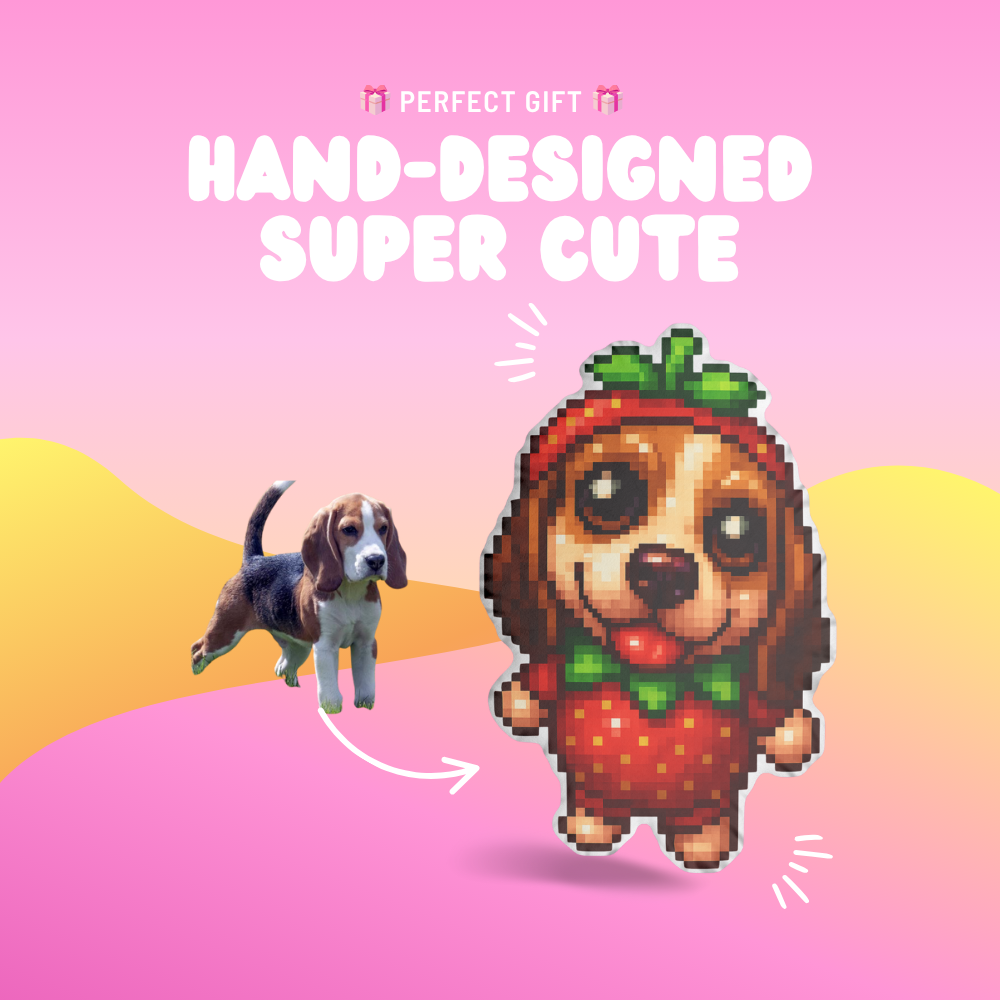 CUSTOM Pixel Art Pillow 💖