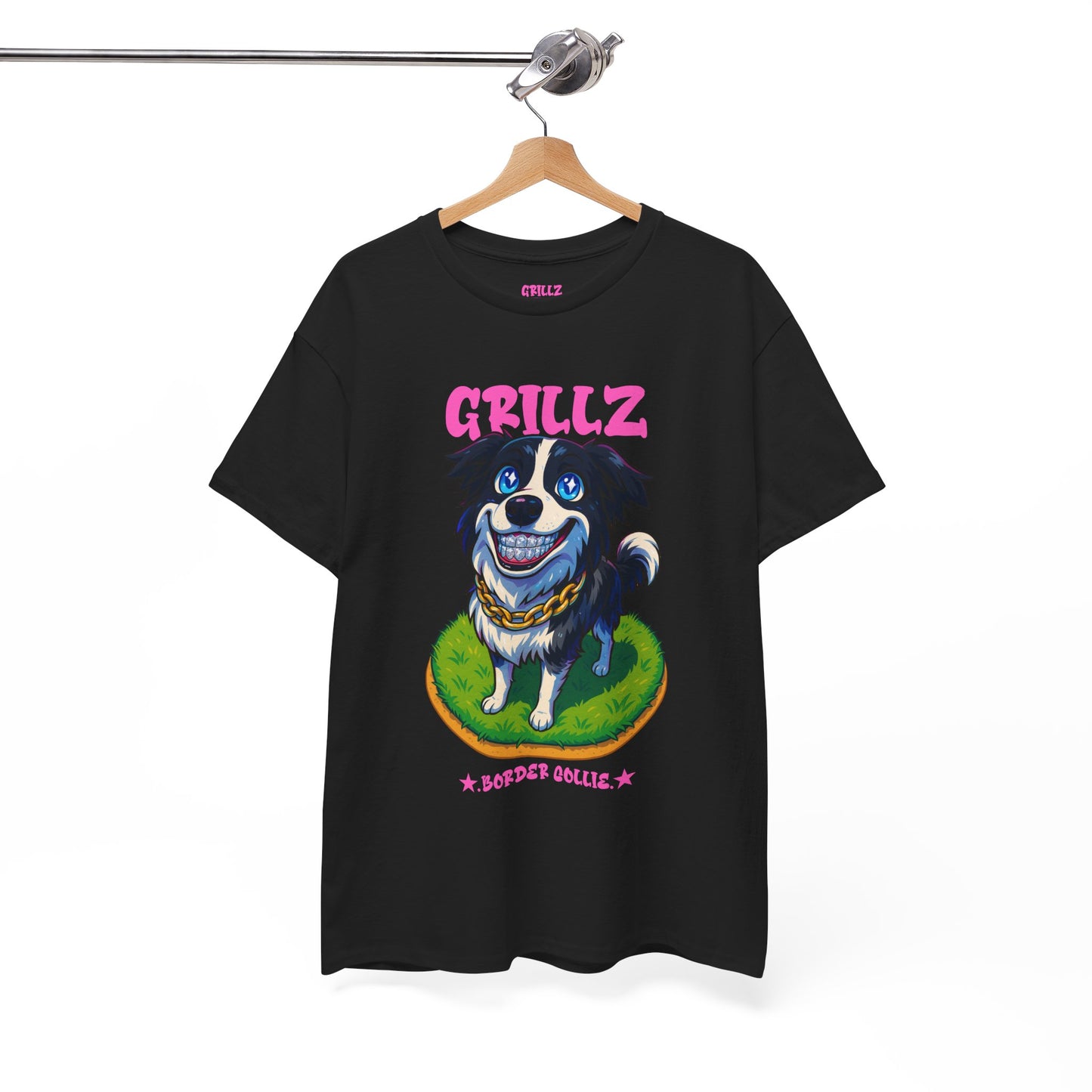 Border Collie Dog "GRILLZ" Shirt