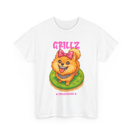 Pomeranian Dog "GRILLZ" Shirt