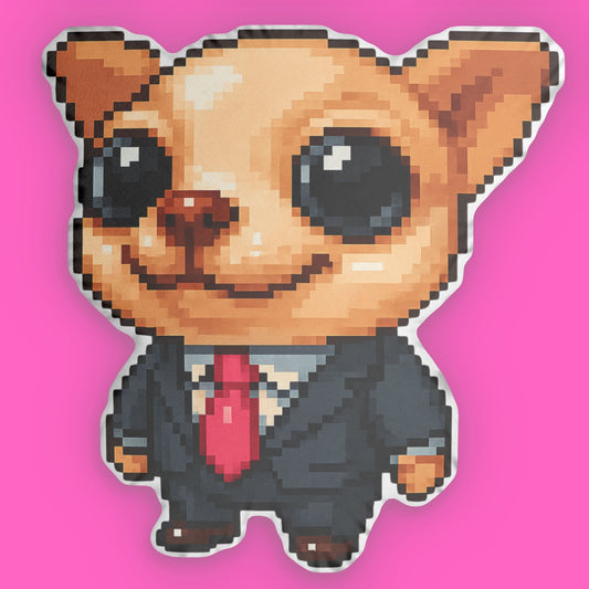 Business Pup Pillow 💖