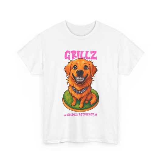 Golden Retriever Dog "GRILLZ" Shirt